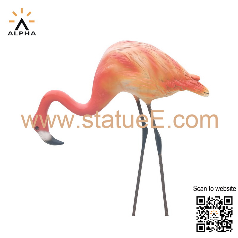 hot sale flamingo statues