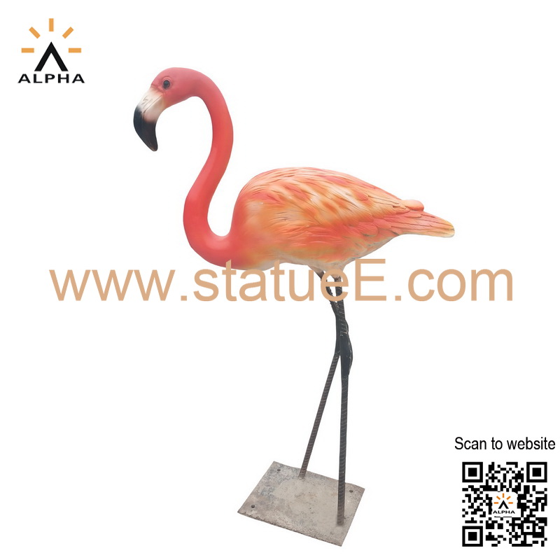 flamingo sculpture