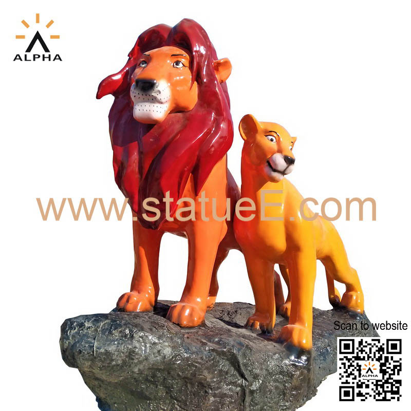 The Lion King statue