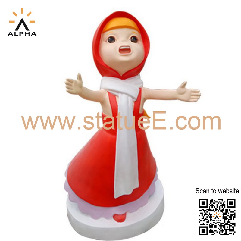Little Red statue