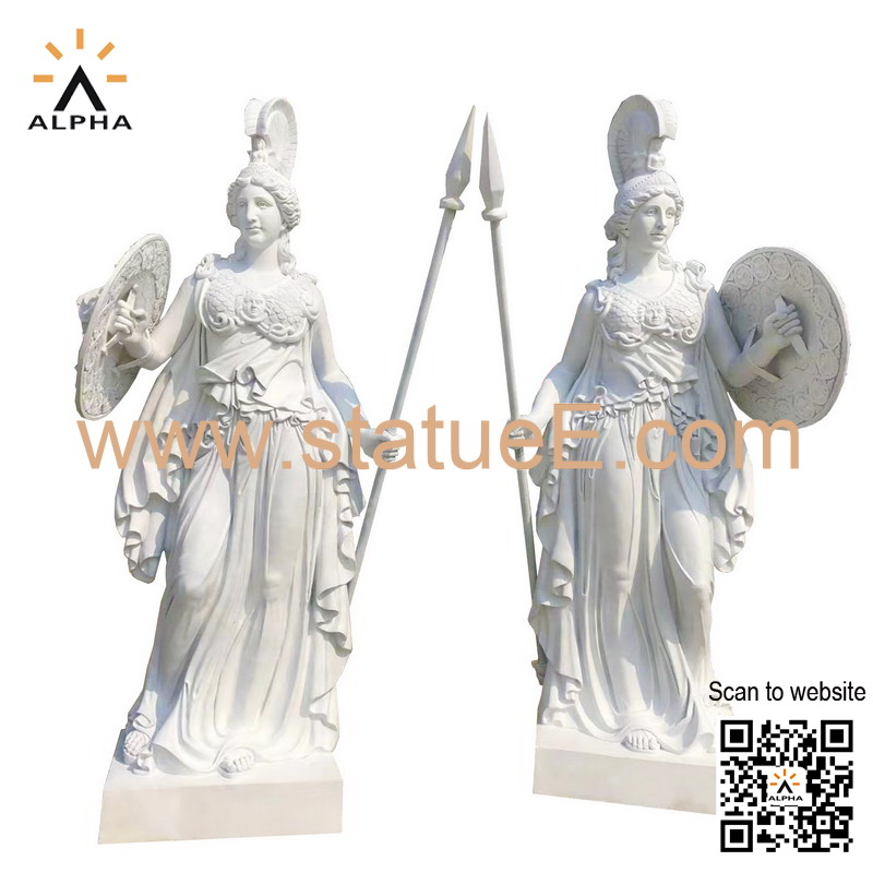 Fiberglass Roman statues