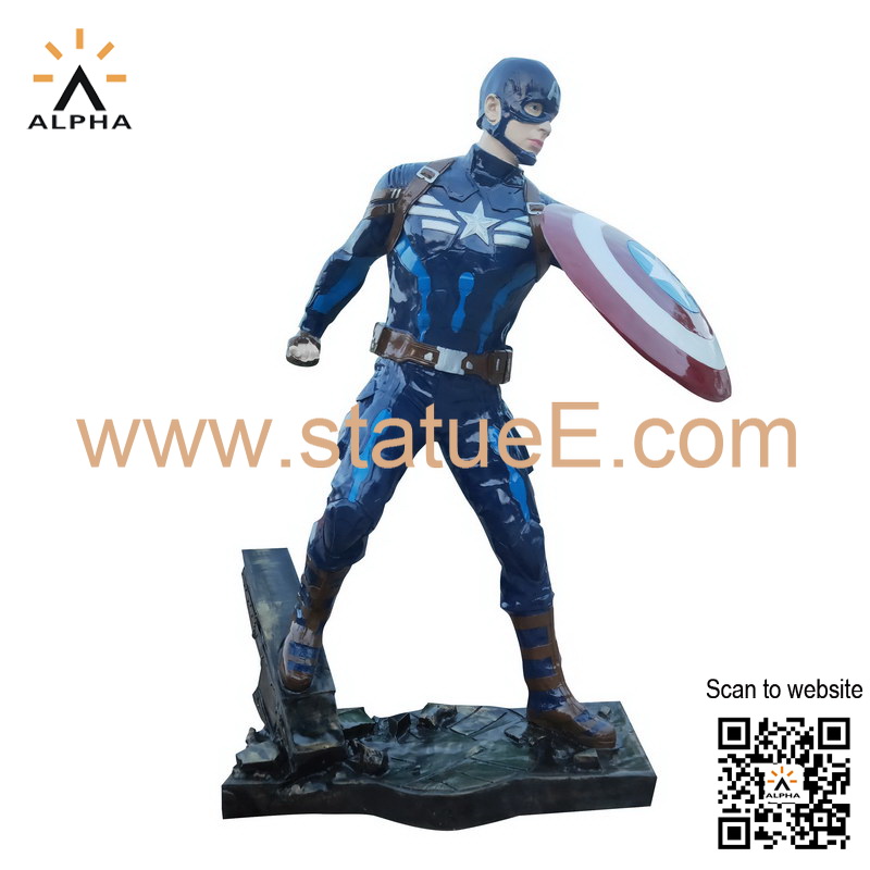 America captain statue