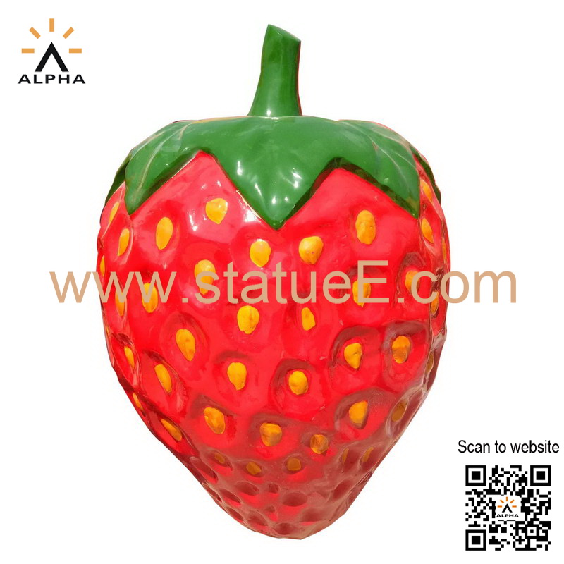 Fruit fiberglass sculpture
