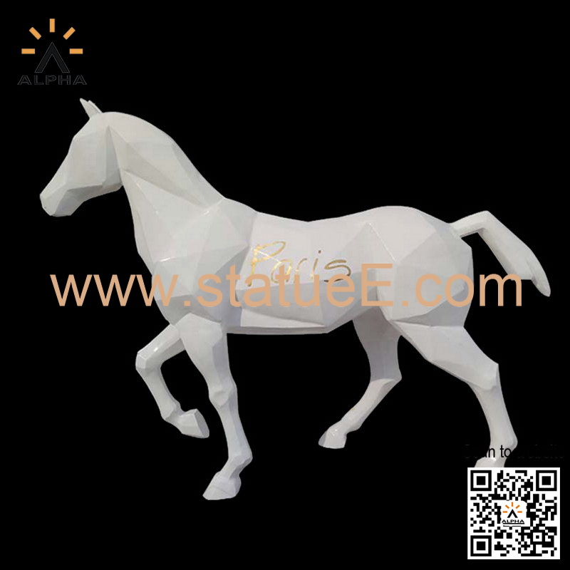modern horse statue